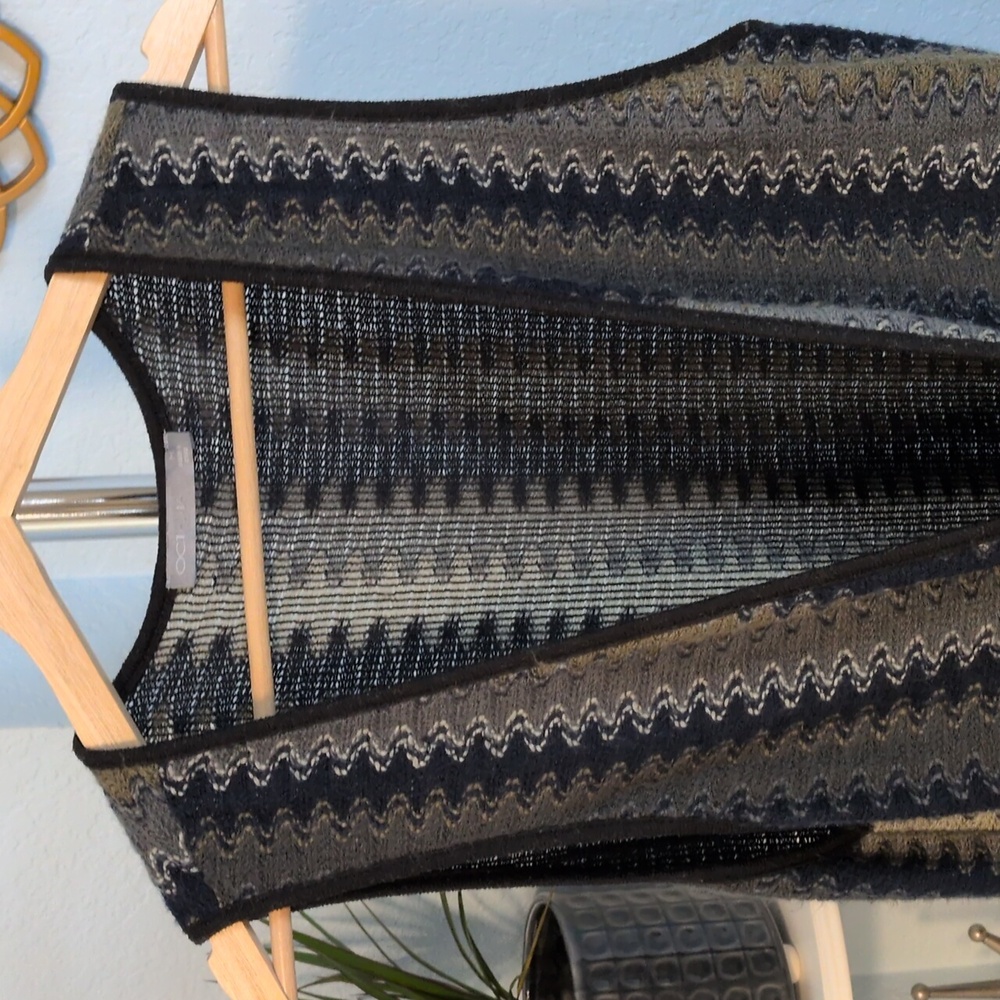 Octavia Long Open Vest